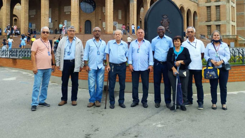 Encontro em Aparecida pela  defesa dos aposentados