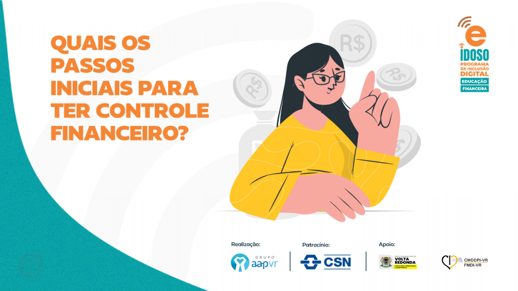 Quais os passos iniciais para ter controle financeiro?