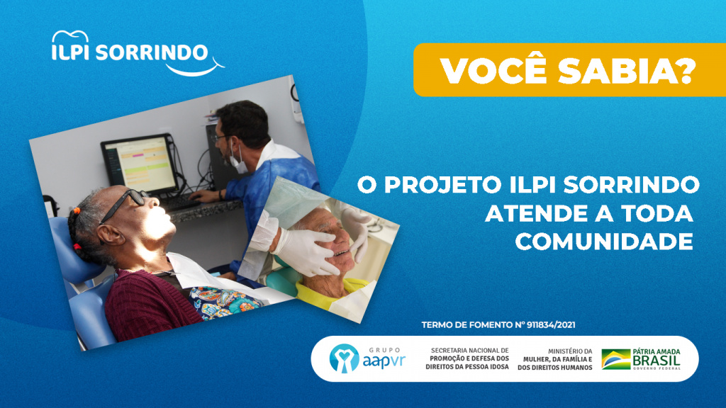 ILPI Sorrindo: espalhando o cuidado pela comunidade